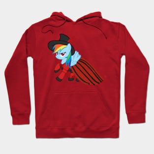 Lady Rainbow Dash Licorice Hoodie